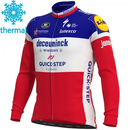 Wielershirt 2021 Deceuninck–Quick–Step N001 Winter Thermal Fleece